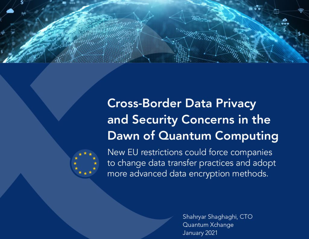 Cross-Border Data Privacy and Security Concerns in the Dawn of Quantum Computing